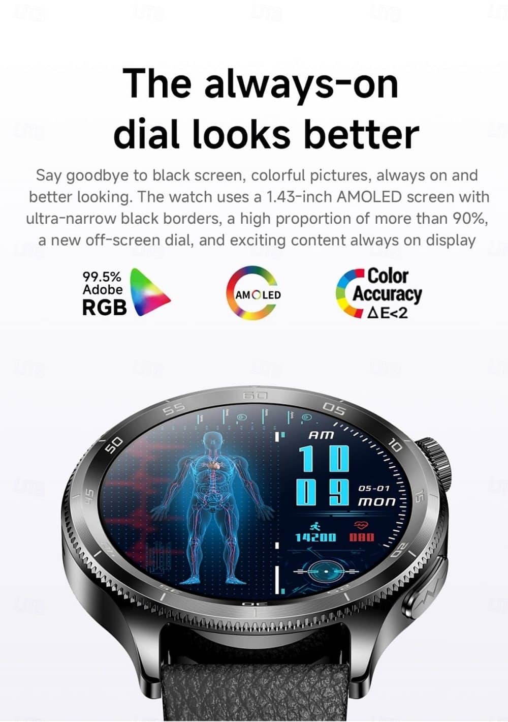 AMOLED Smart Watch - detail 04