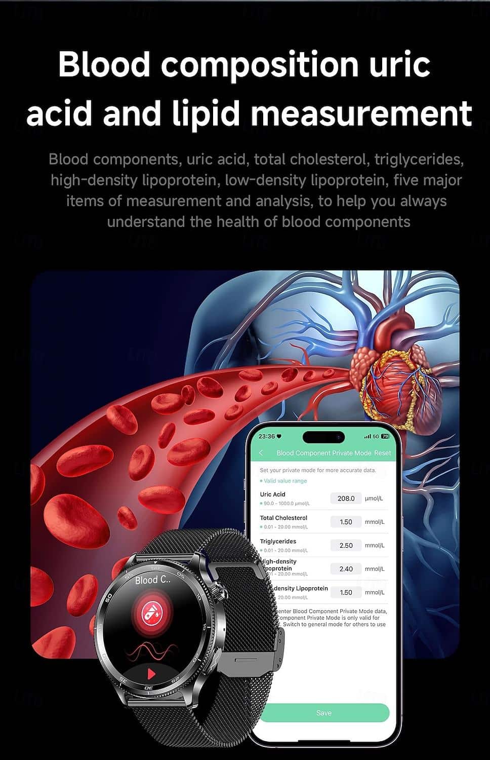 AMOLED Smart Watch - detail 08