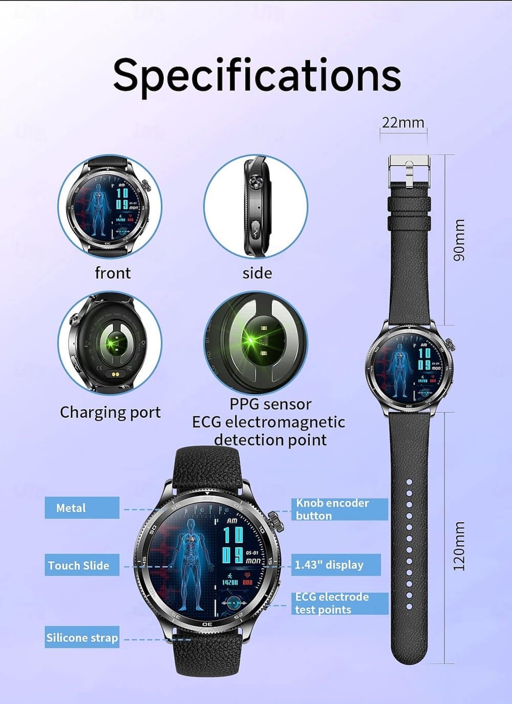 AMOLED Smart Watch - detail 17