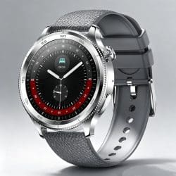AMOLED Smart Watch - variant silver grey