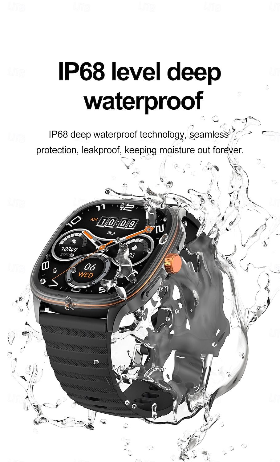 HK73 AMOLED Bluetooth Calling Smart Watch - detail 07