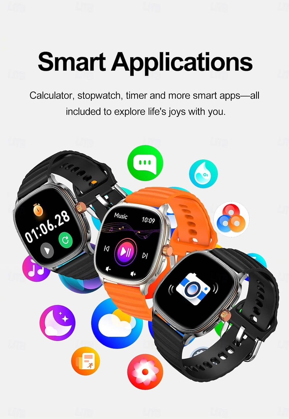 HK73 AMOLED Bluetooth Calling Smart Watch - detail 08