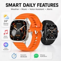 HK73 AMOLED Bluetooth Calling Smart Watch - gallery 01