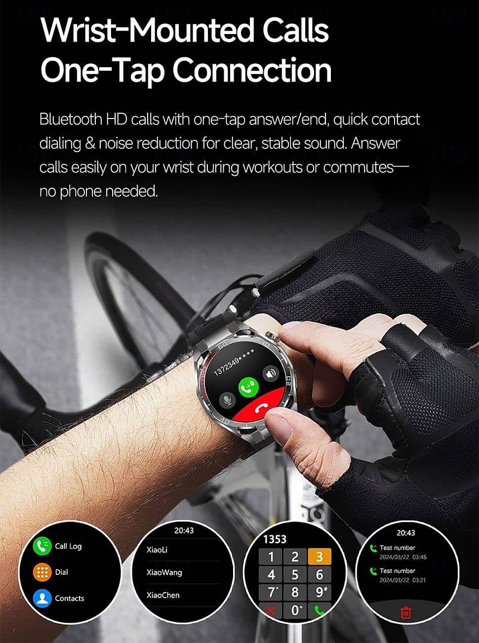 TK40 AMOLED Bluetooth Calling Smart Watch - detail 12