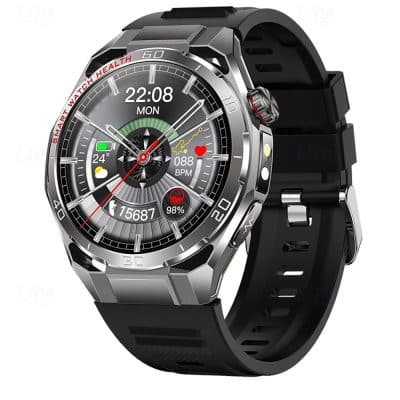 TK40 AMOLED Bluetooth Calling Smart Watch - variant black
