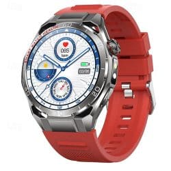 TK40 AMOLED Bluetooth Calling Smart Watch - variant red