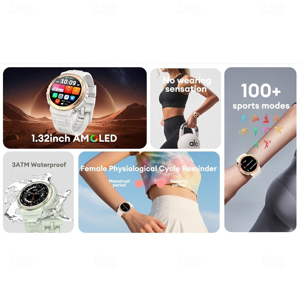 K73 AMOLED Bluetooth Calling Women's Smart Watch - detail 02