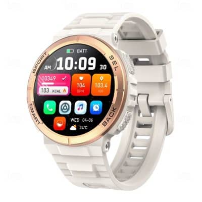 K73 AMOLED Bluetooth Calling Women's Smart Watch - variant white