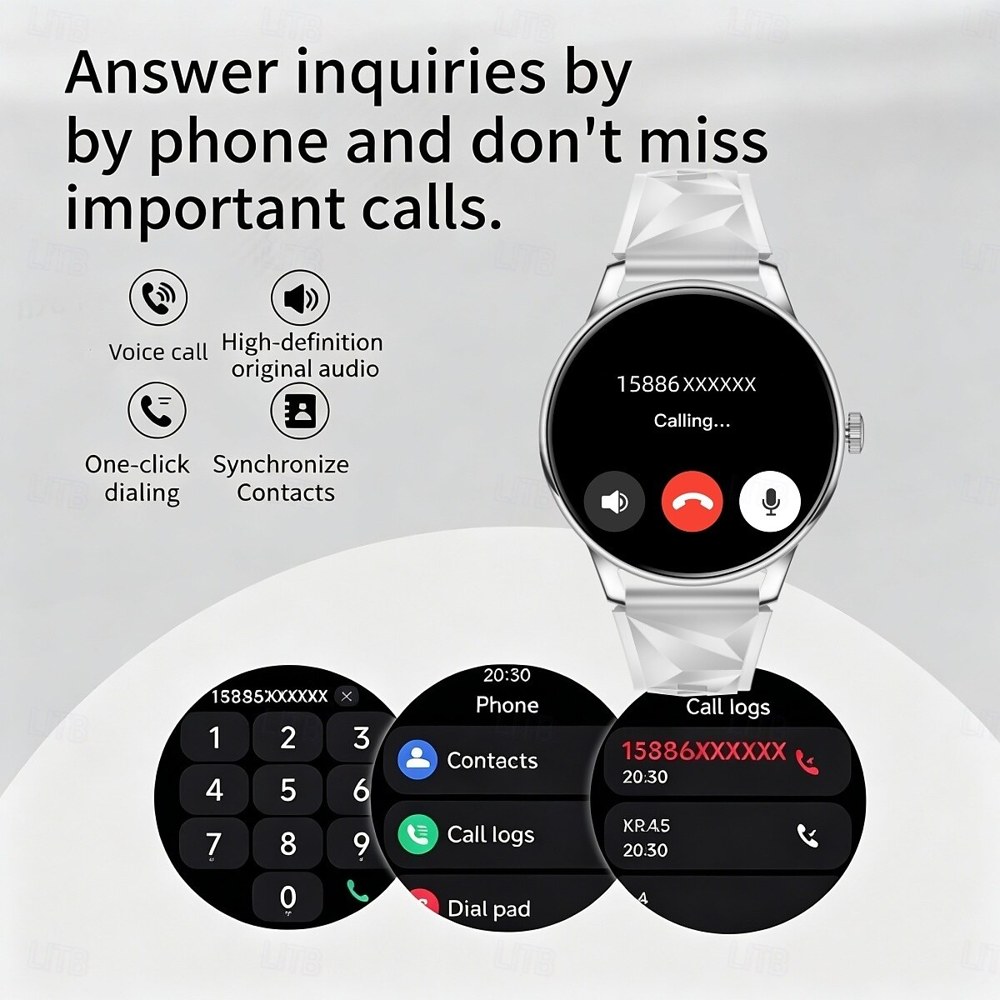 L1 AMOLED Bluetooth Calling Women's Smart Watch - detail 02