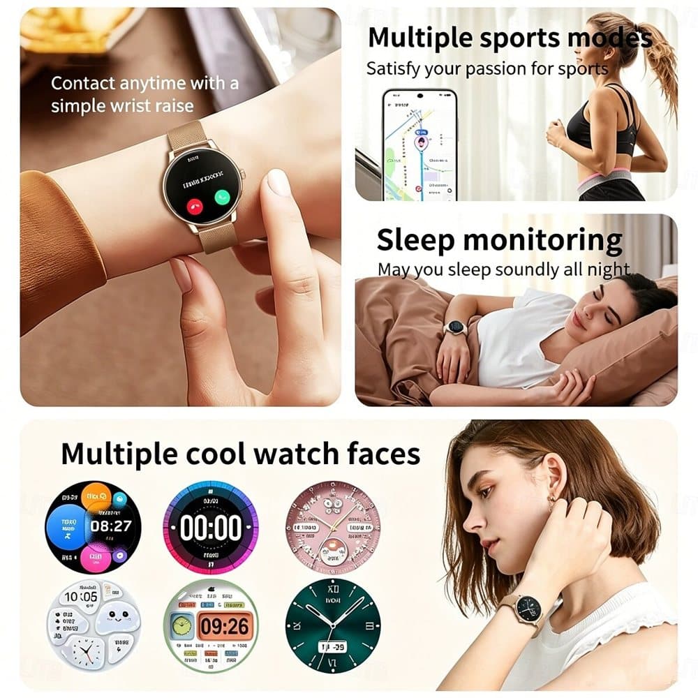 L1 AMOLED Bluetooth Calling Women's Smart Watch - detail 03