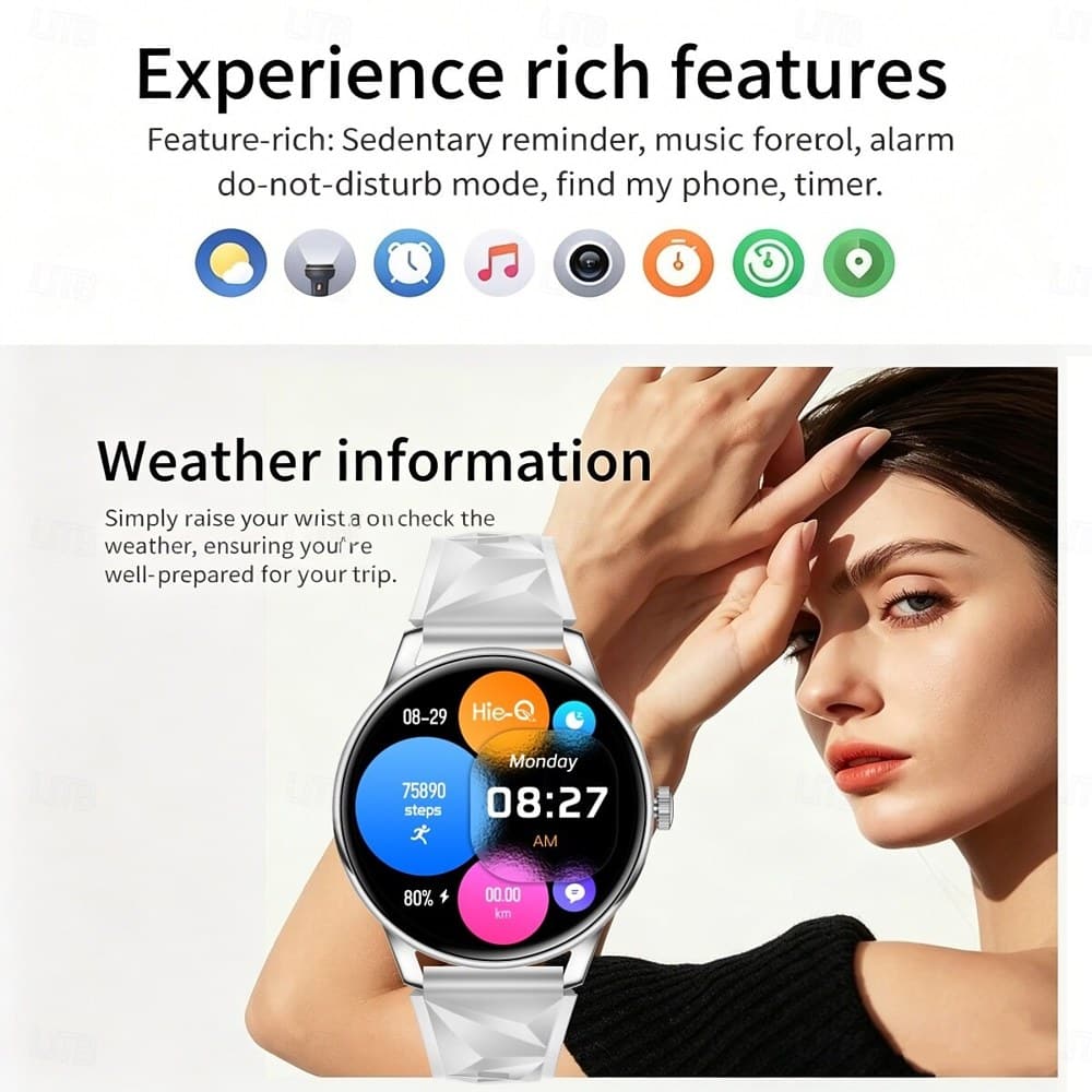 L1 AMOLED Bluetooth Calling Women's Smart Watch - detail 06