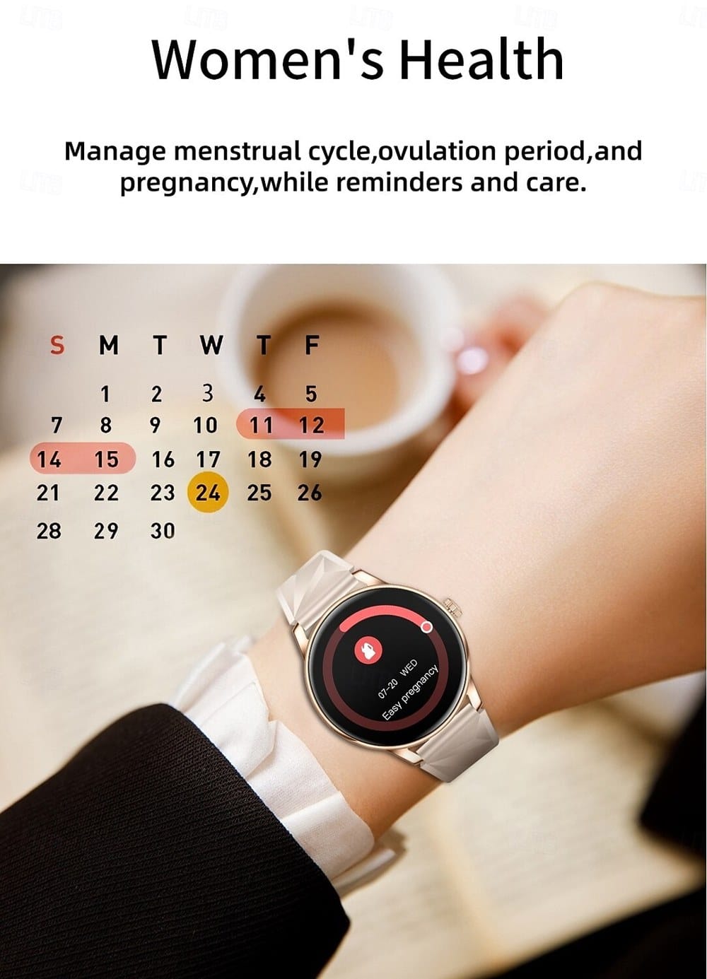 L1 AMOLED Bluetooth Calling Women's Smart Watch - detail 07
