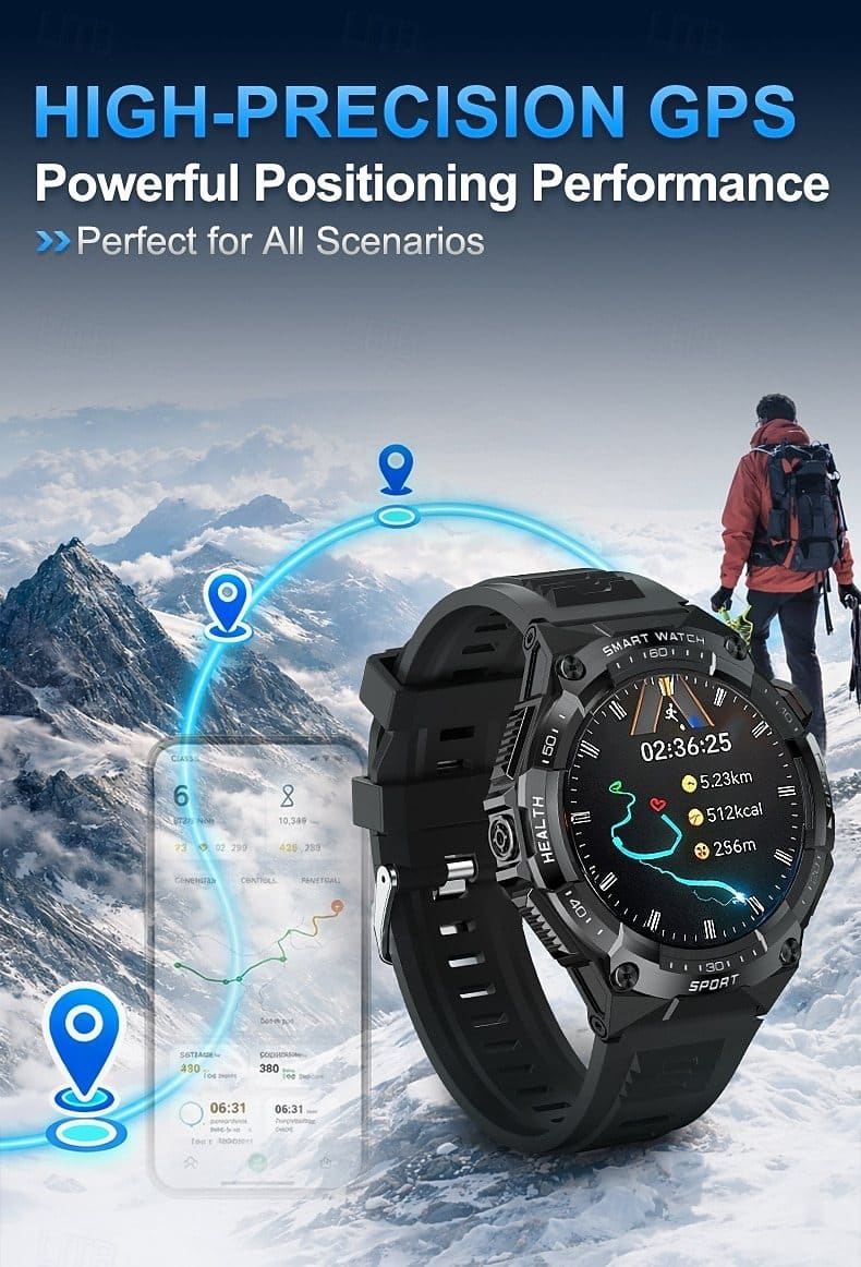 WB43 AMOLED GPS Bluetooth Calling Smart Watch - detail 03