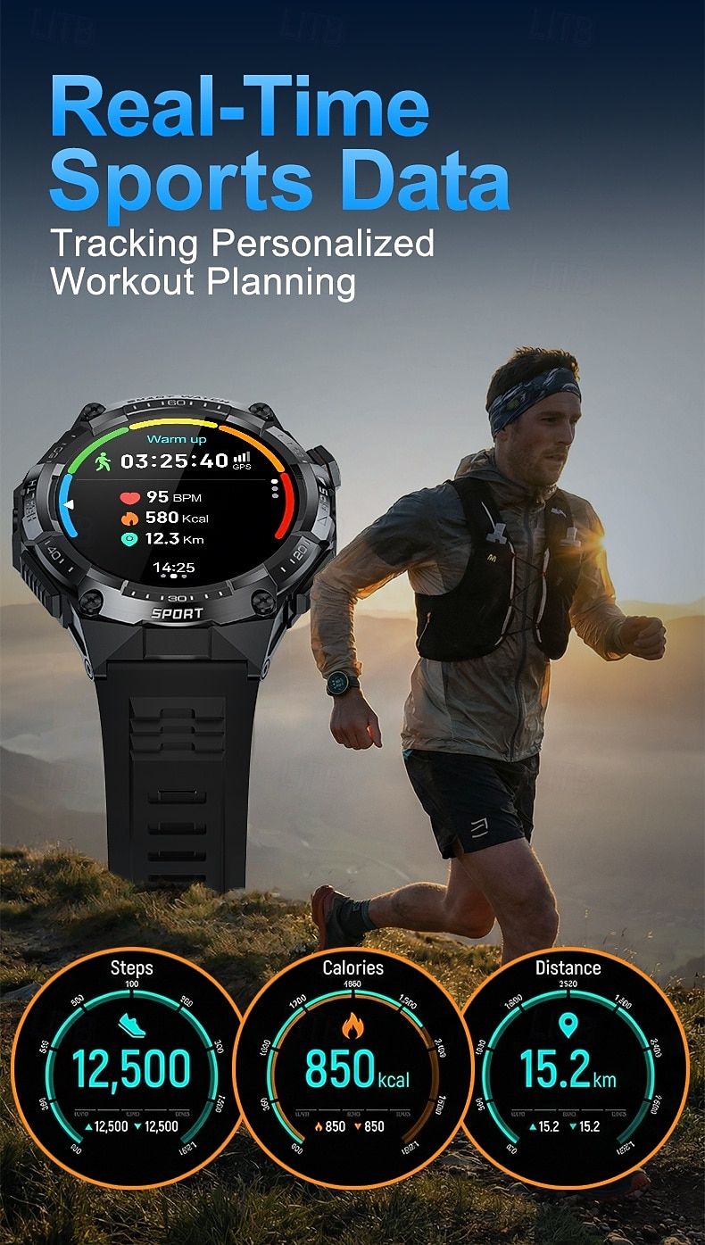WB43 AMOLED GPS Bluetooth Calling Smart Watch - detail 05