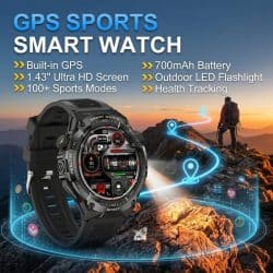 WB43 AMOLED GPS Bluetooth Calling Smart Watch - gallery 01