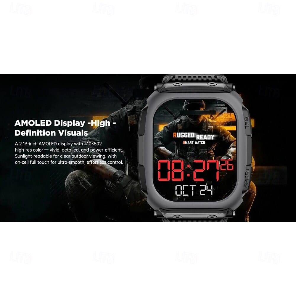 DM66 AMOLED GPS Smart Watch - detail 05