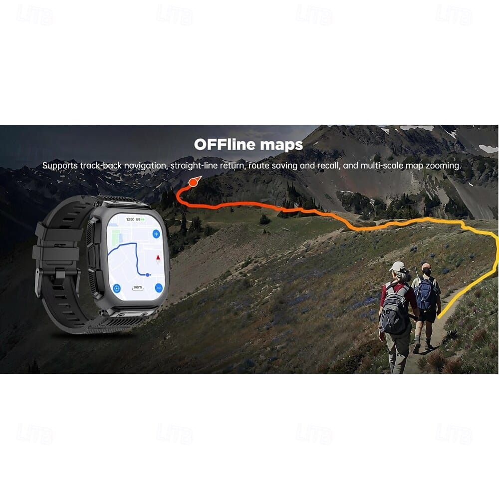 DM66 AMOLED GPS Smart Watch - detail 06