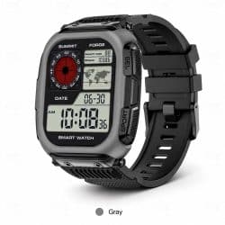 DM66 AMOLED GPS Smart Watch - variant silver