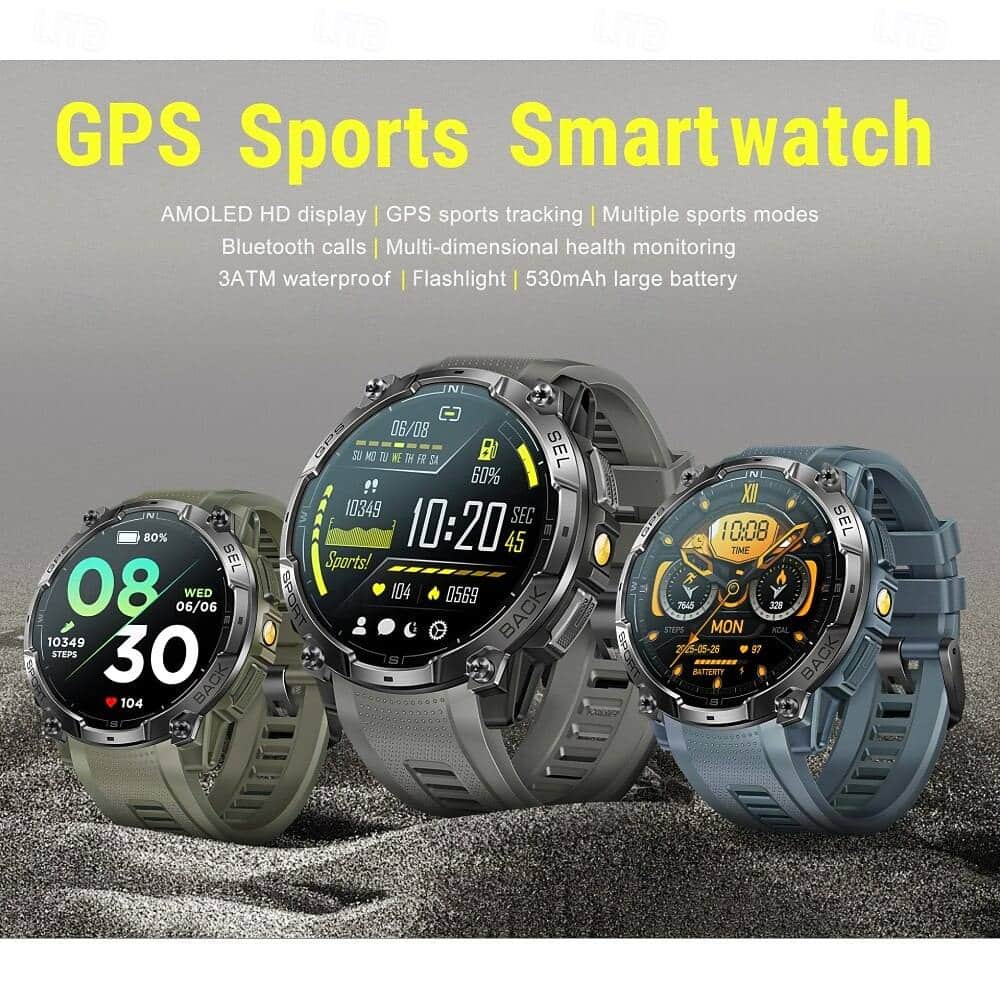 K67A AMOLED GPS Outdoor Smart Watch - detail 01