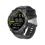 1.43-Inch AMOLED Multi-System GPS Outdoor Smart Watch with Compass, Altimeter, Barometer, 530mAh Battery and LED Flashlight K67A WearableMaster