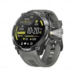 K67A AMOLED GPS Outdoor Smart Watch - variant black grey