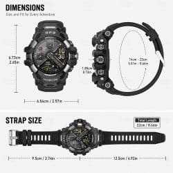 PG999 AMOLED GPS Rugged Outdoor Smart Watch - gallery 10