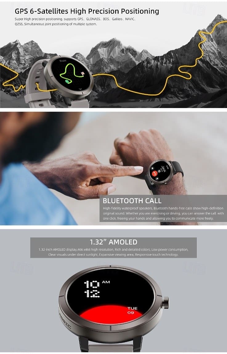 DM59 AMOLED GPS Smart Watch for Women - detail 04