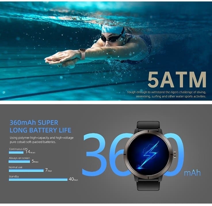 DM59 AMOLED GPS Smart Watch for Women - detail 06