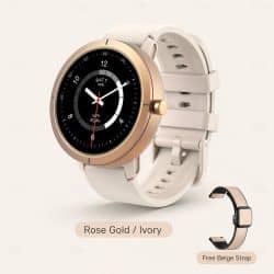 DM59 AMOLED GPS Smart Watch for Women - variant rose gold pink