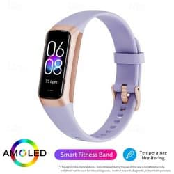 BW0459 AMOLED Smart Fitness Band - variant blue