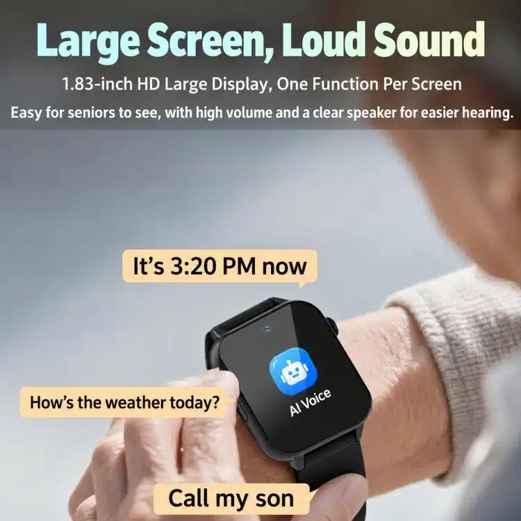 A80 smart watch feature detail