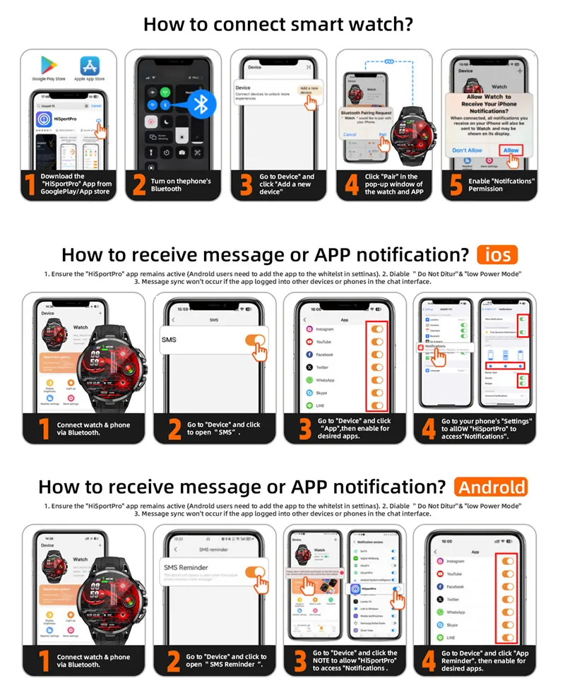 APPLLP 4 Pro Android smart watch detail image 1
