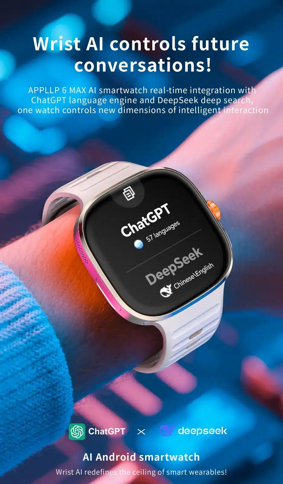 APPLLP 6 MAX Android smart watch detail image 5