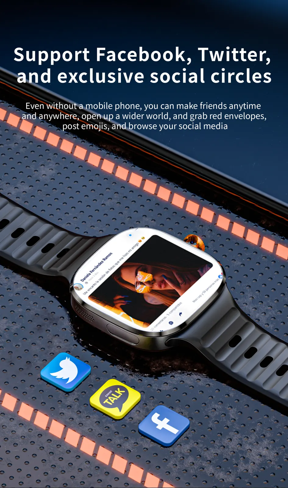 APPLLP 6 MAX Android smart watch detail image 9