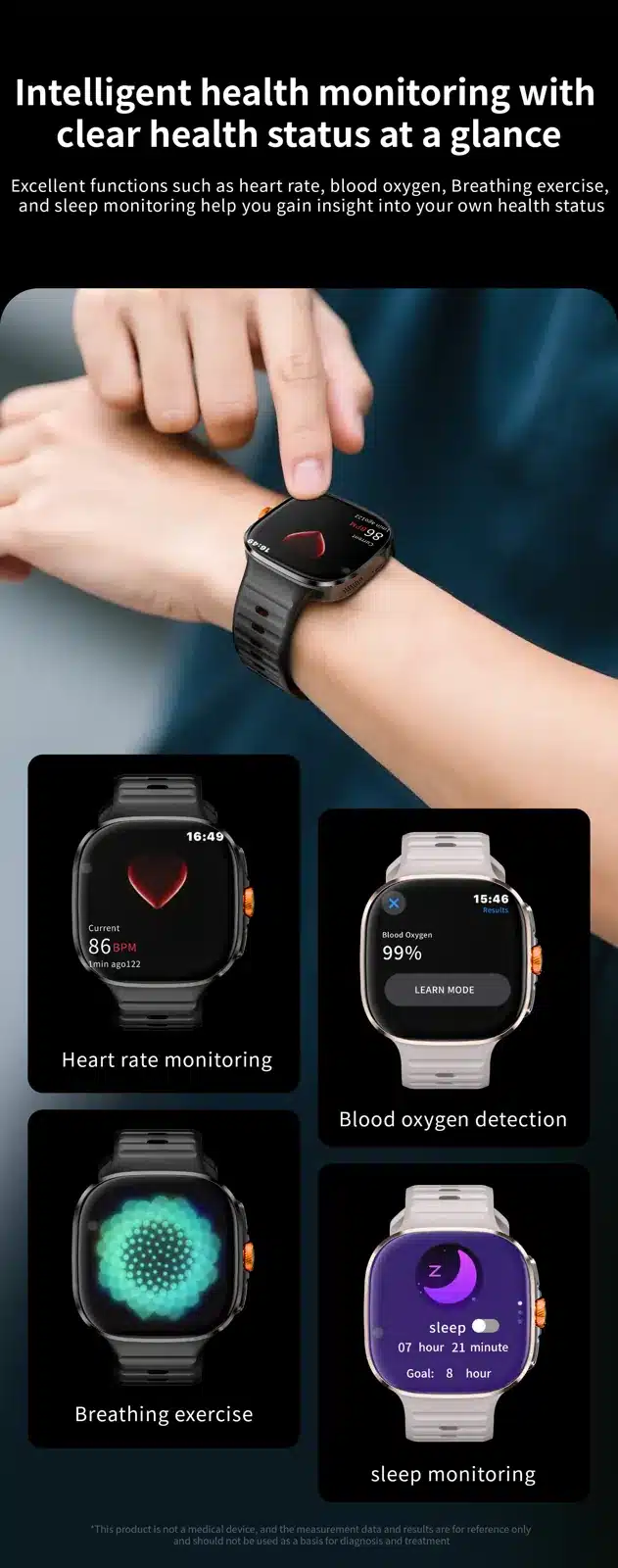 APPLLP 6 MAX Android smart watch detail image 18