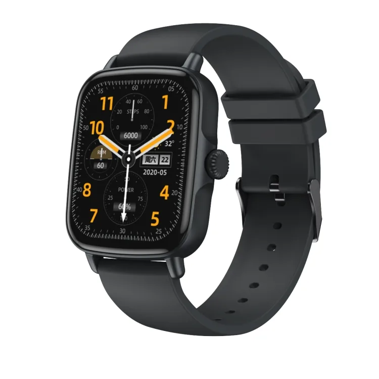 wearablemaster aw18 bluetooth calling body temperature heart rate multi sport smart watch black 01 AW18 smart watch feature detail