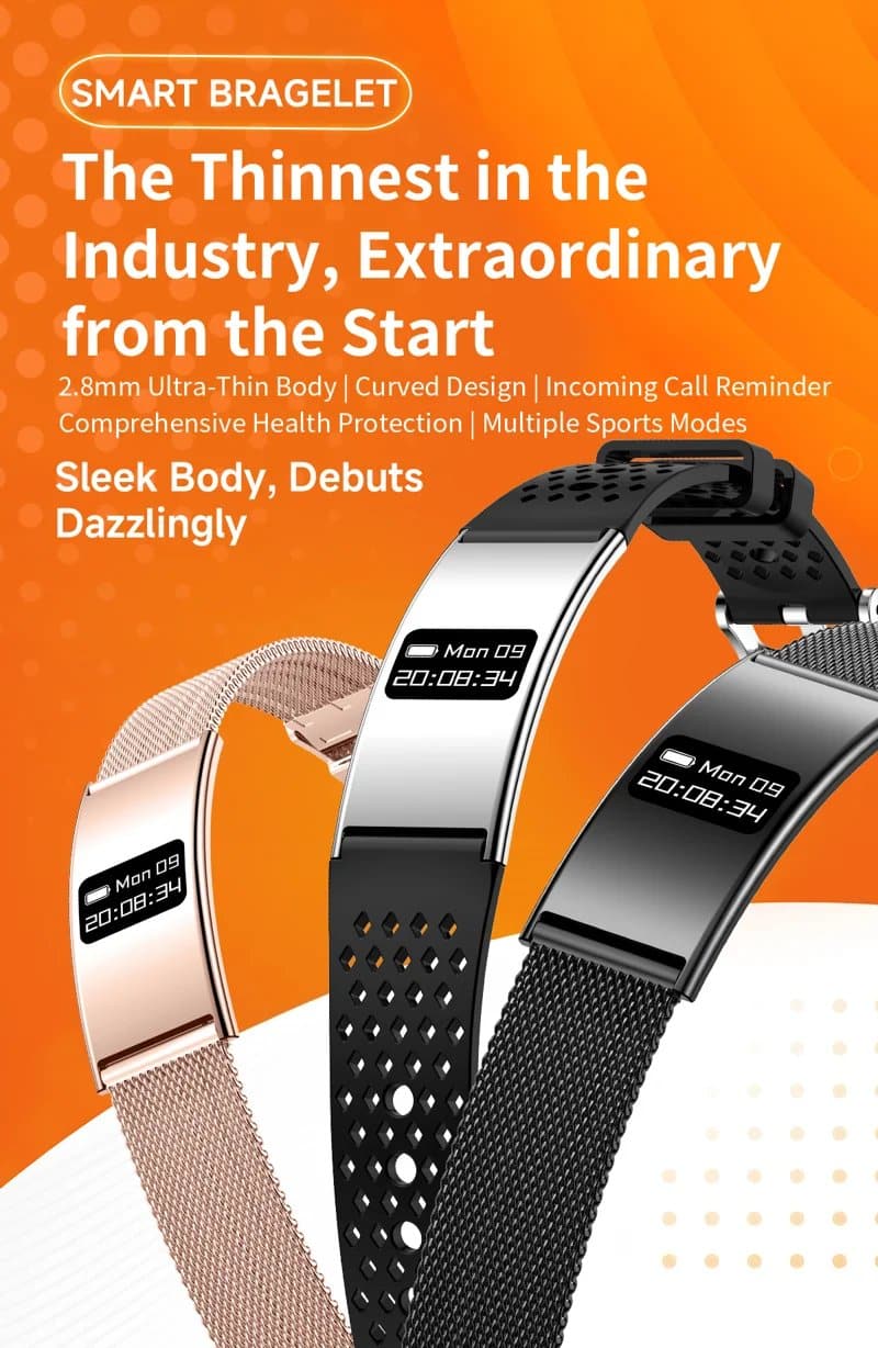 B8 Ultra-Thin Health Smart Watch - detail 01