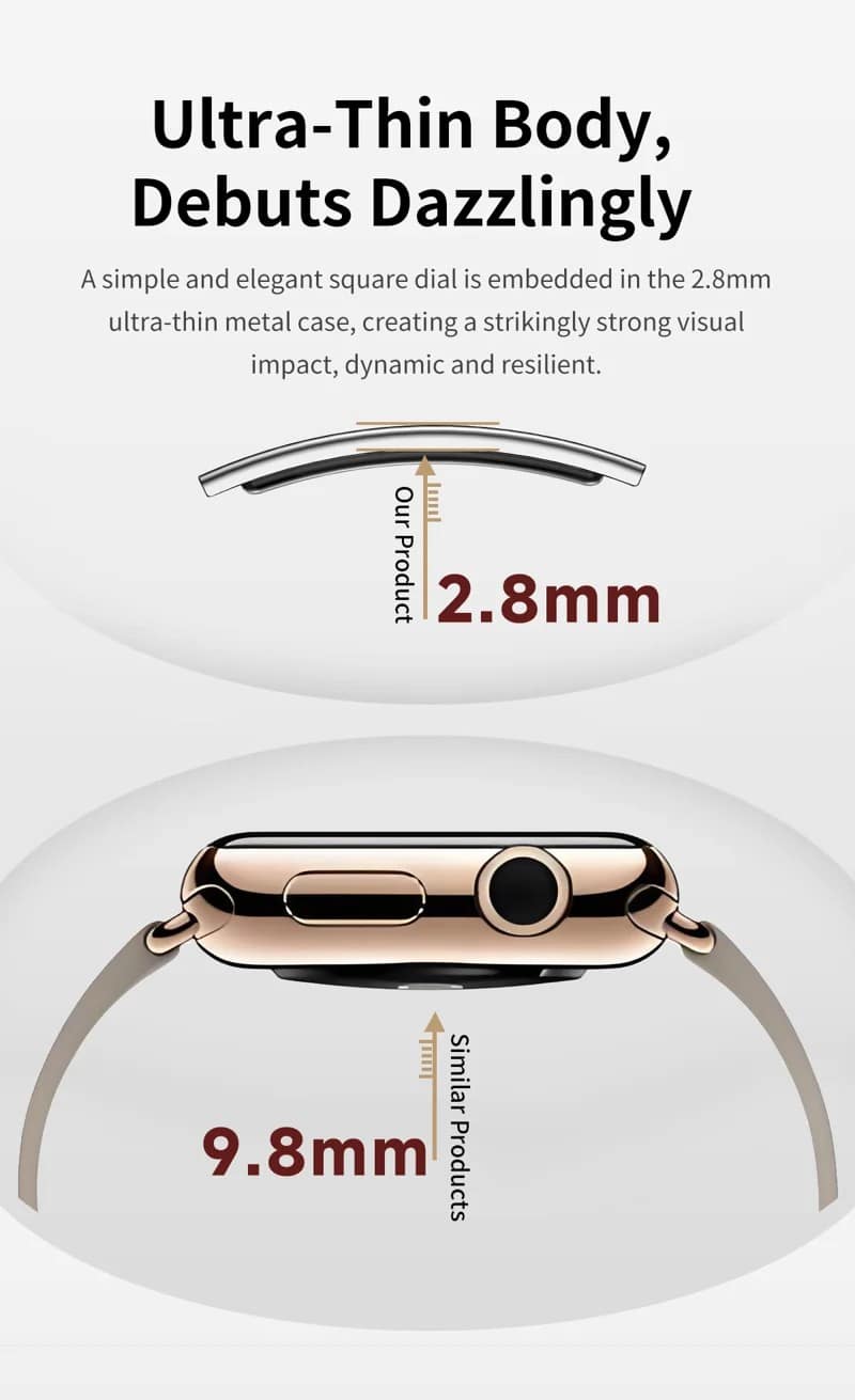 B8 Ultra-Thin Health Smart Watch - detail 03