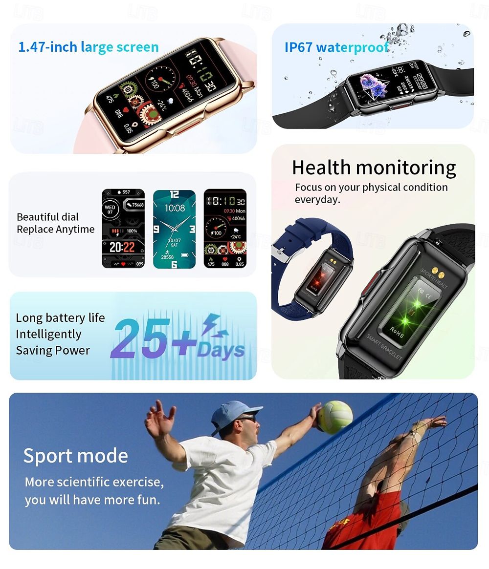 BW0451 Bluetooth Calling Fitness Smart Watch - detail 02
