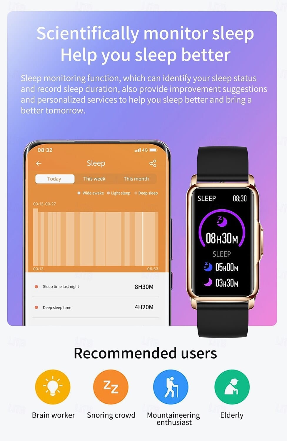 BW0451 Bluetooth Calling Fitness Smart Watch - detail 03