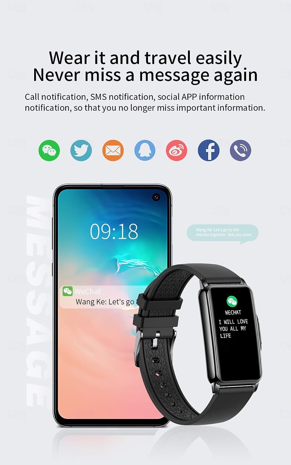 BW0451 Bluetooth Calling Fitness Smart Watch - detail 06