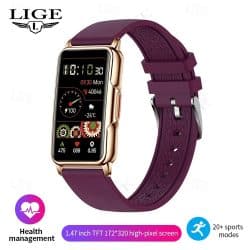 BW0451 Bluetooth Calling Fitness Smart Watch - variant purple
