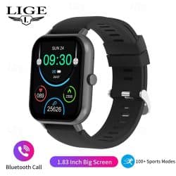 BW0460 Bluetooth Calling Fitness Smart Watch - variant black