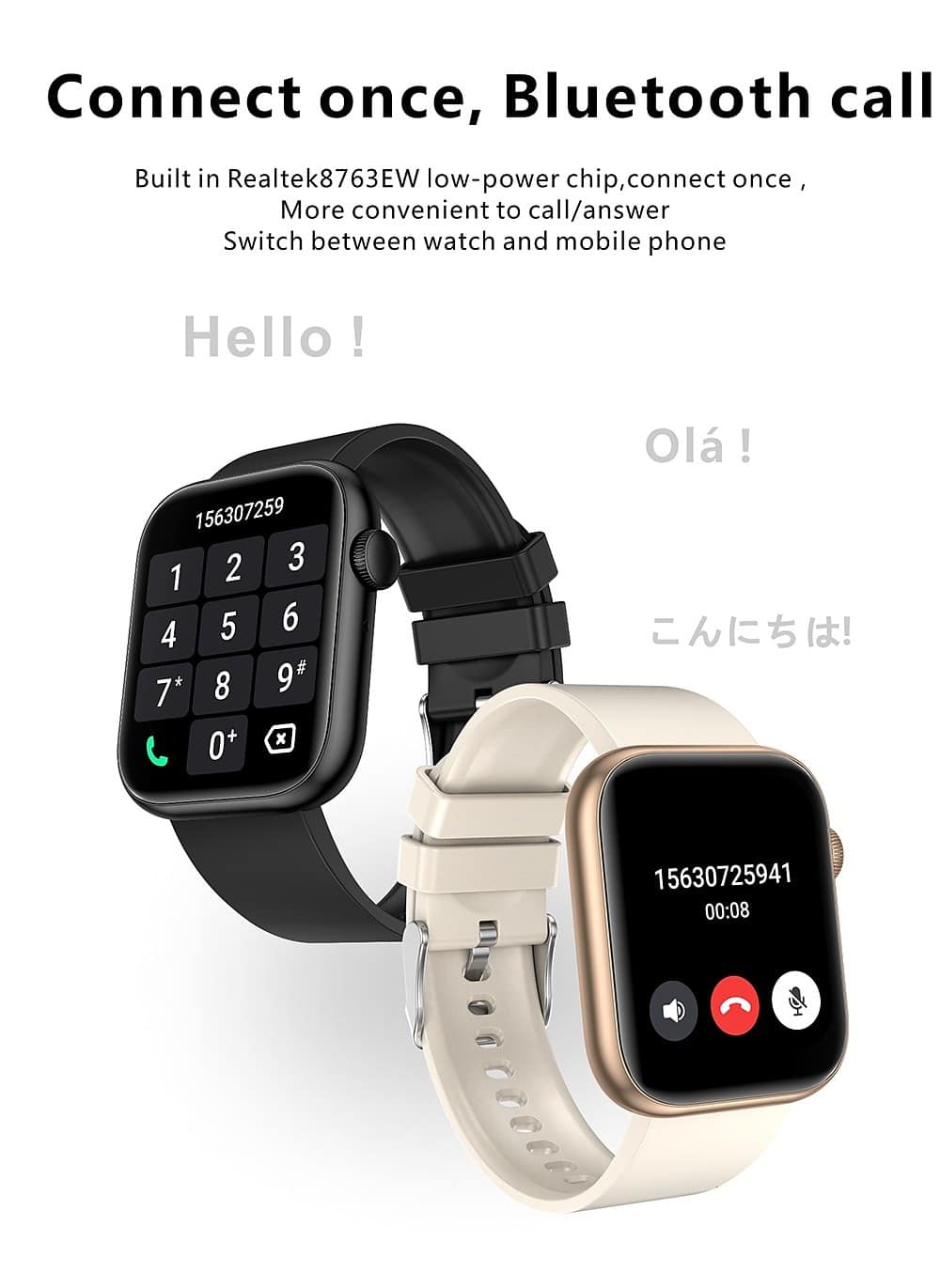 QX7 Bluetooth Calling Smart Watch - detail 03