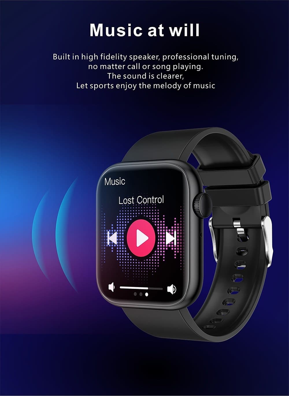 QX7 Bluetooth Calling Smart Watch - detail 04