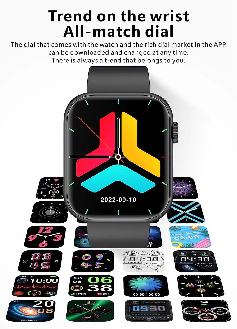 QX7 Bluetooth Calling Smart Watch - detail 08