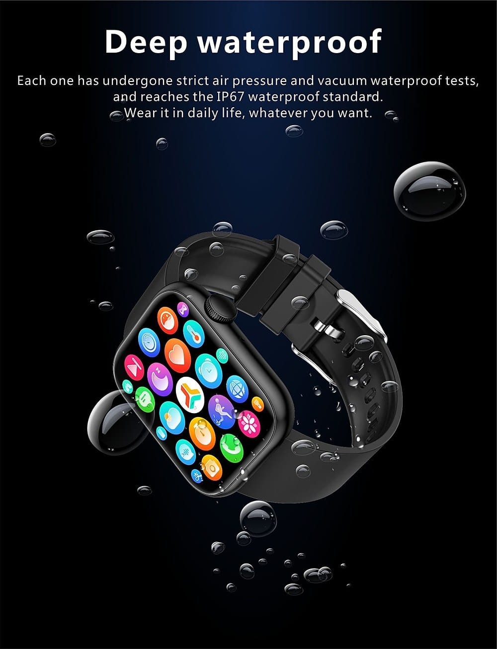 QX7 Bluetooth Calling Smart Watch - detail 09