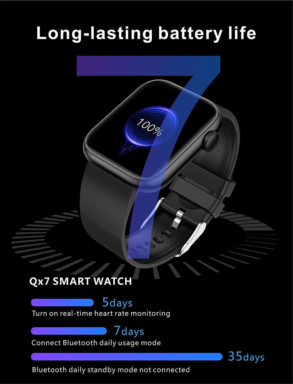 QX7 Bluetooth Calling Smart Watch - detail 10