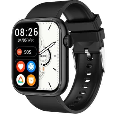 QX7 Bluetooth Calling Smart Watch - variant black