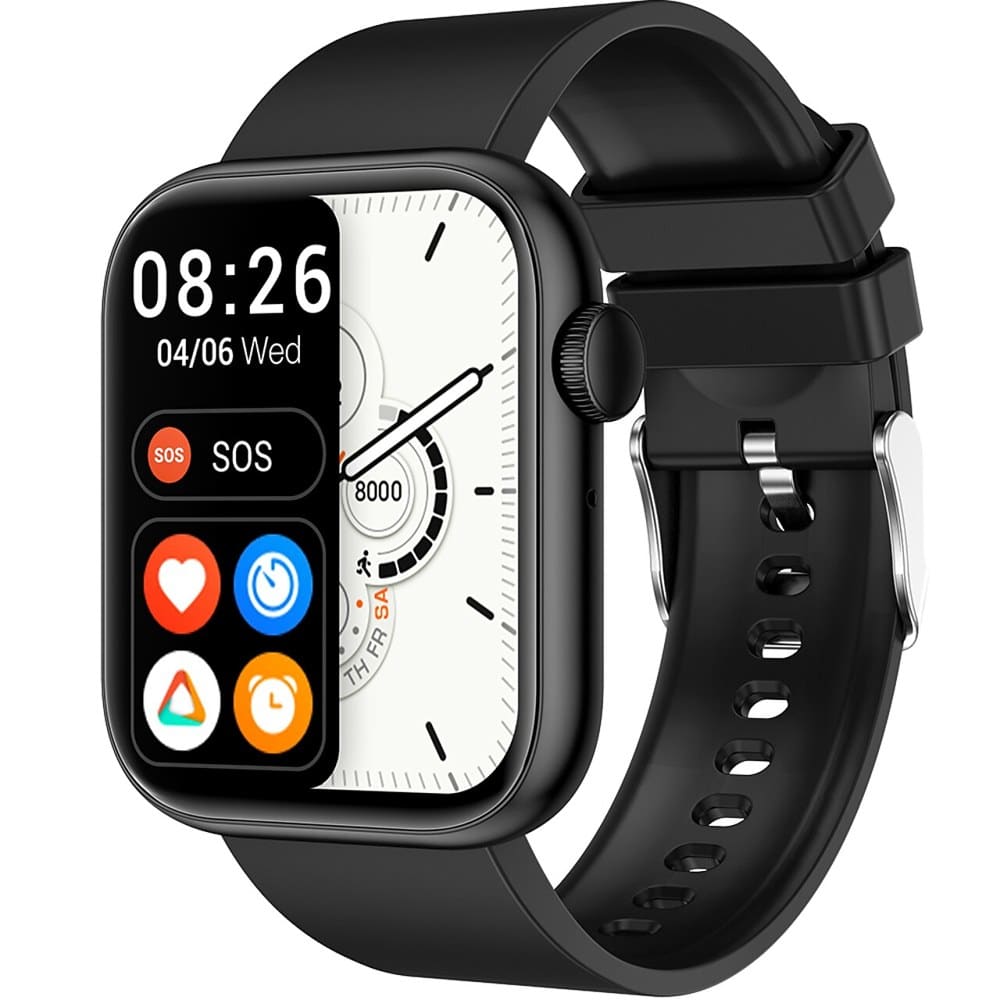 QX7 Bluetooth Calling Smart Watch - variant black